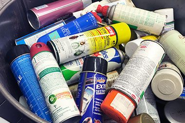 spuitbussen afvoeren spuitbussen-afvoeren